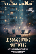 Affiche - Le songe d'une nuit d'été - La Comédie Saint-Michel